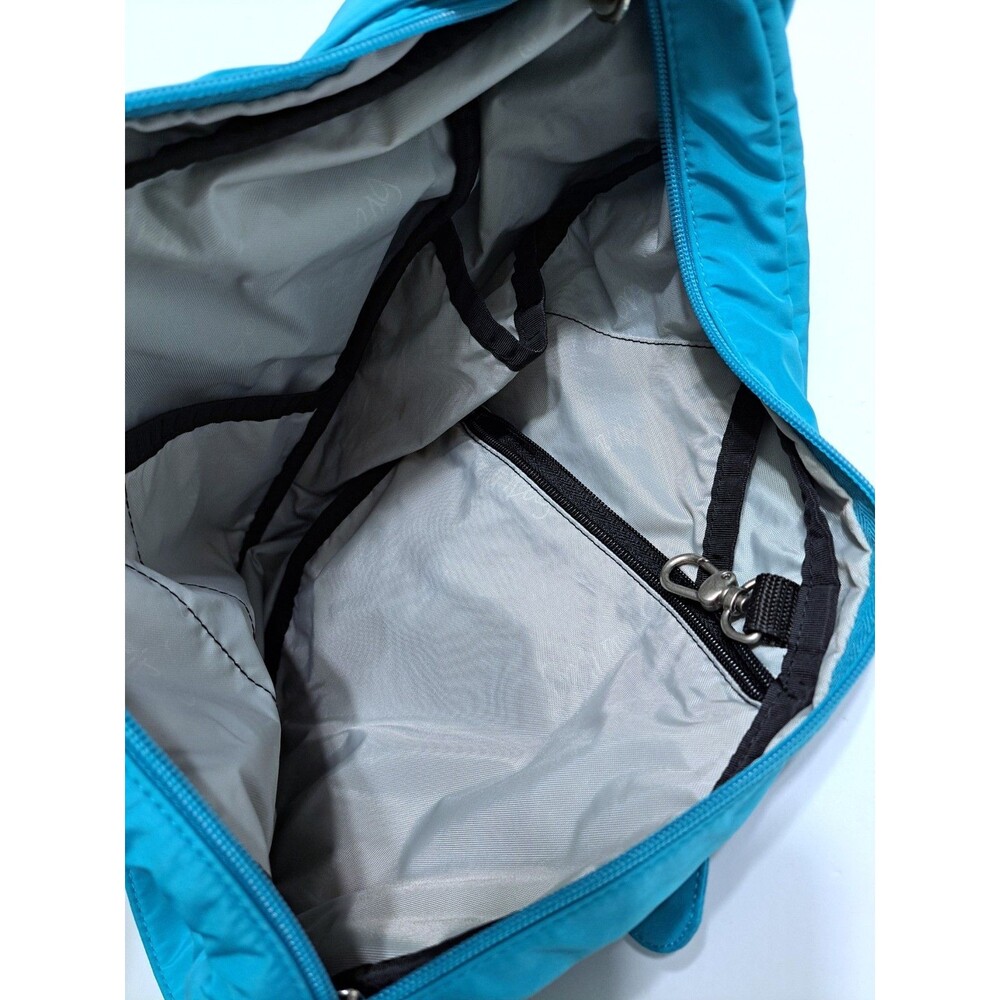 Ameribag Healthy Back Sling Pack Aqua Teal Blue Crossbody Bag Carry - Picture 7 of 9